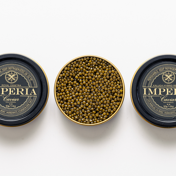 Gold Caviar Tin Key